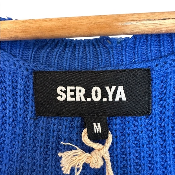 NWT! SER.O.YA Yonit Knit Tank Mini Dress M - Picture 6 of 10